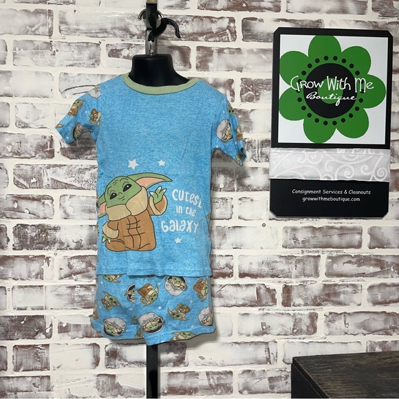 Star Wars Blue and Brown Footie Pajamas bundle - Picture 5 of 14